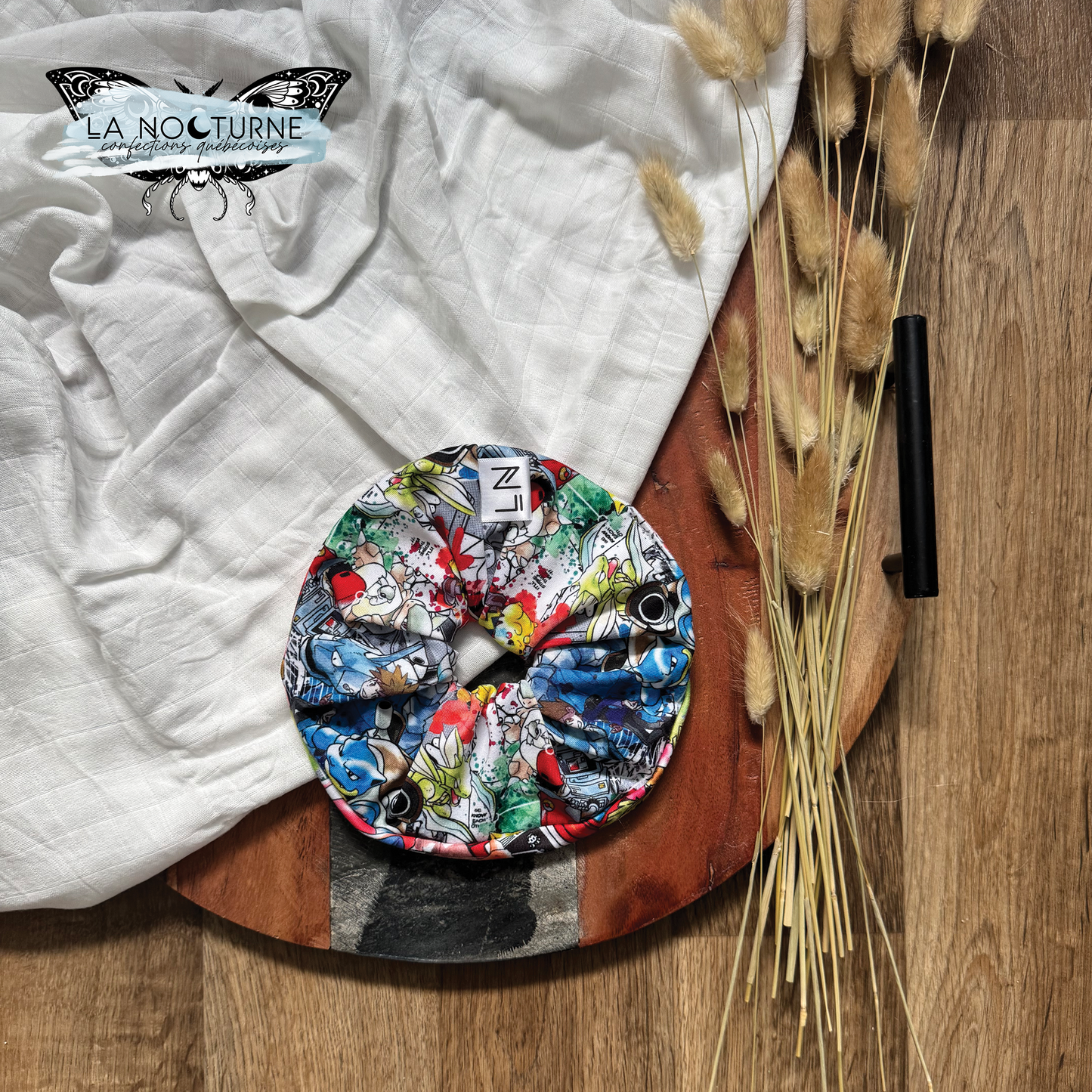 PRÊT À PARTIR - Chouchou à cheveux Red and blue