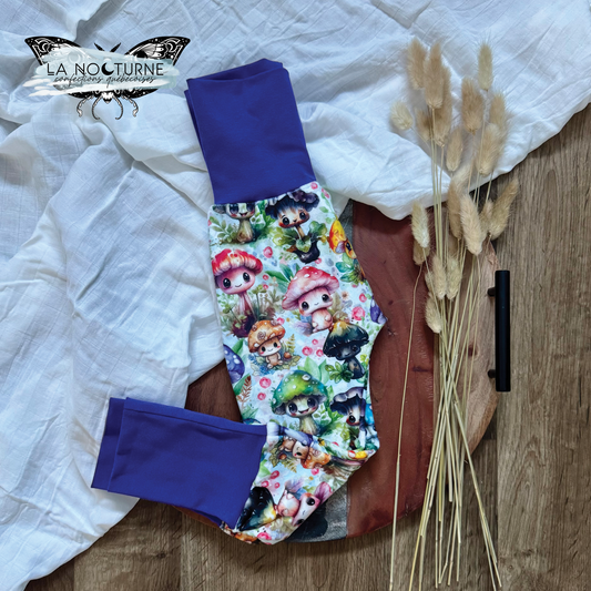 PRÊT À PARTIR - Pantalon évolutif en squish Cutie champi 1-3T (sans poches)