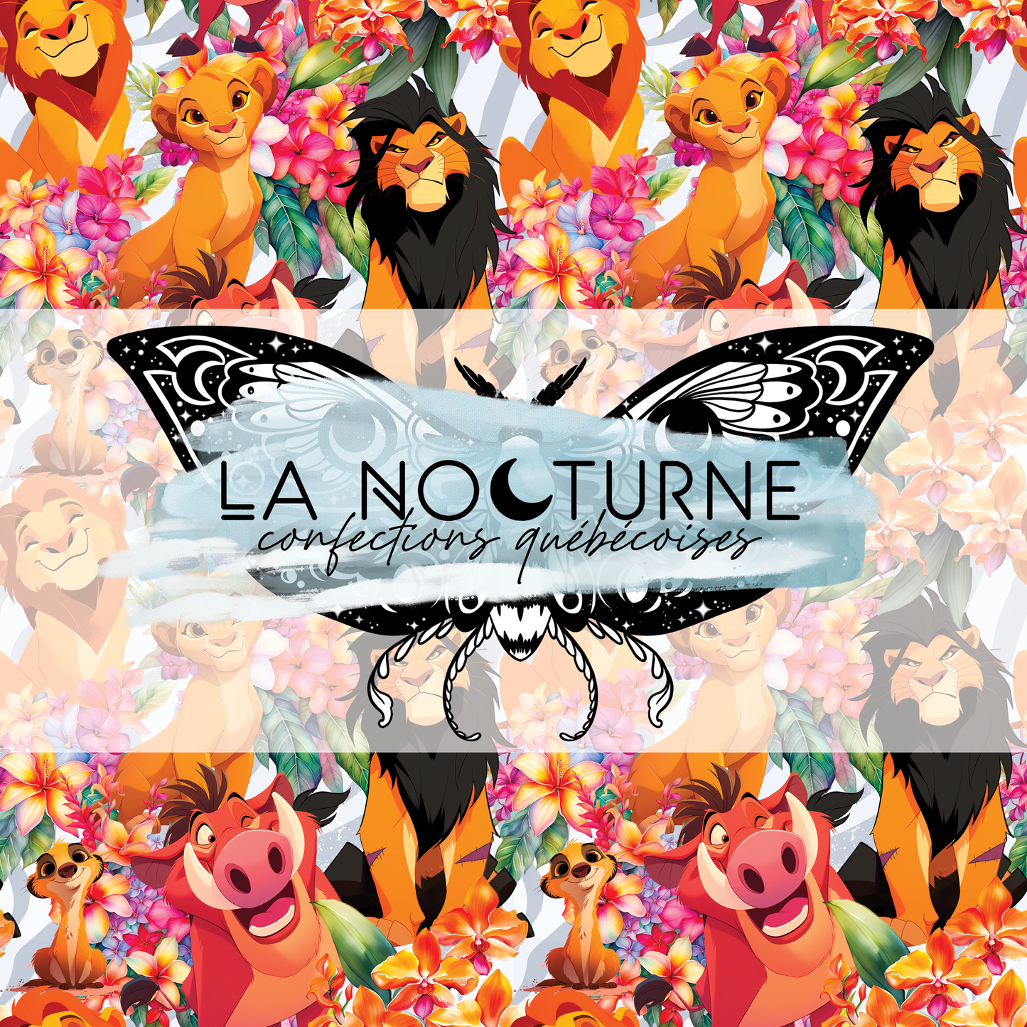 PRÊTE À PARTIR - Serviette de plage Lions tropicaux