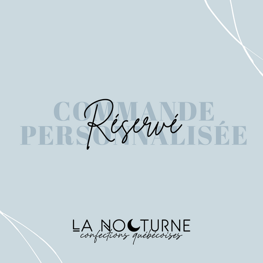 RÉSERVÉ - Anne-Joëlle Hns